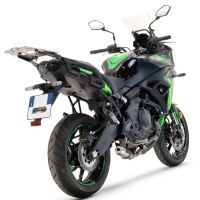 GPR exhaust compatible with Kawasaki Versys 650 2017-2020, Deeptone Inox, Racing full system exhaust, including removable db killer 