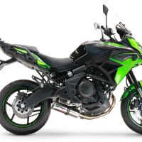 Exhaust compatible with Kawasaki Versys 650 2015-2016, M3 Inox , Full system exhaust, including removable db killer 