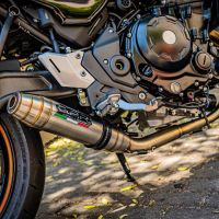 Exhaust compatible with Kawasaki Z650RS 2021-2023, Deeptone Inox, Full system exhaust 