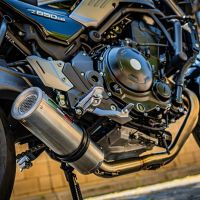 Exhaust compatible with Kawasaki Z650RS 2021-2023, M3 Inox , Full system exhaust, including removable db killer 