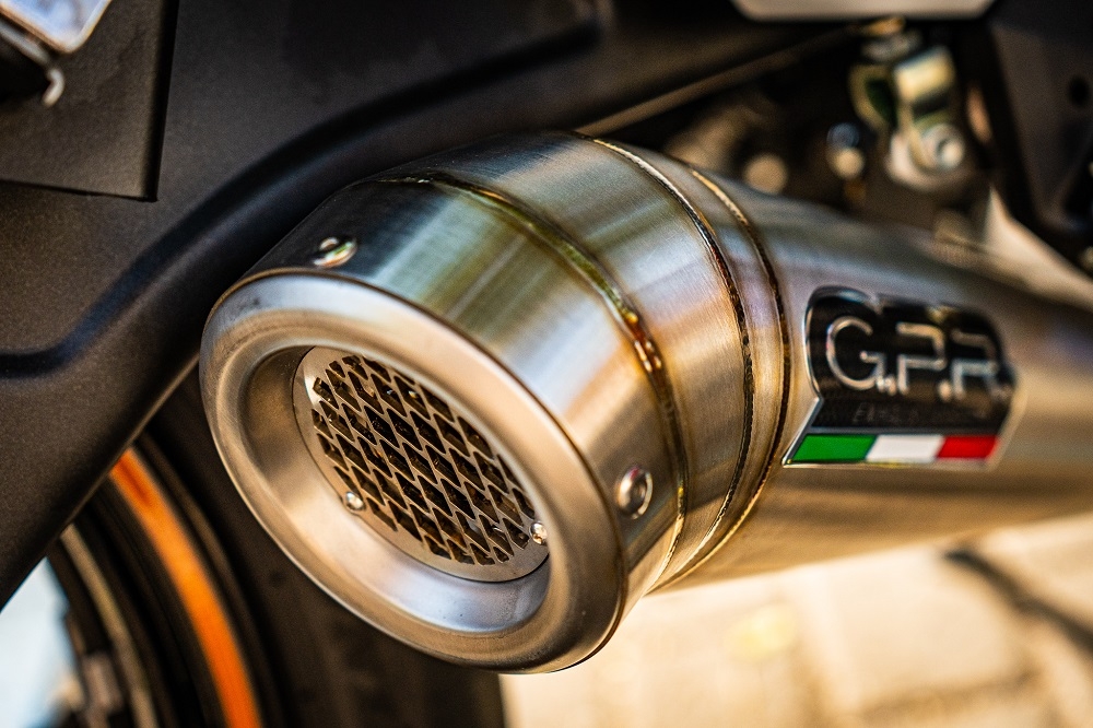 Exhaust compatible with Kawasaki Z650RS 2021-2023, Powercone Evo, Full system exhaust, including removable db killer 