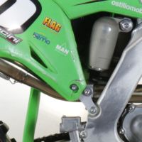 Exhaust compatible with Kawasaki KX250X 2021-2022, Pentacross FULL Titanium, Slip-on exhaust, including link pipe and removable db killer spark/arrestor 