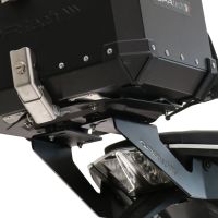 roof rack GPR TECH compatible with  Ktm Duke 125 2021/2023 e5 GPR TECH SPECIFIC TITANIUM PLATE TOP CASE-ALPITECH 35 LT / 45 LT compatible with original luggage rack,titanium made with 4 anchor points