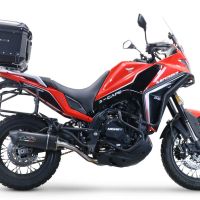 GPR TECH compatible with  Moto Morini X-CAPE 650 2021/2024 e5 GPR TECH Top case in aluminum, black color with specific plate included Capacity 45 LT.