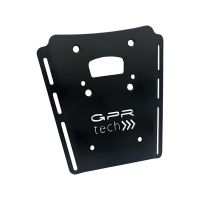 GPR TECH compatible with  Moto Morini X-CAPE 650 2021/2024 e5 GPR TECH Top case in aluminum, silver color with specific plate included Capacity 45 LT.