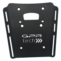 GPR TECH compatible with  Moto Morini X-CAPE 650 2021/2024 e5 GPR TECH Top case in aluminum, silver color with specific plate included Capacity 45 LT.