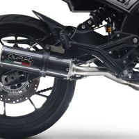 Exhaust compatible with Moto Morini Seiemmezzo Str 2022-2024, M3 Poppy , Mid-Full system exhaust including removable db killer 