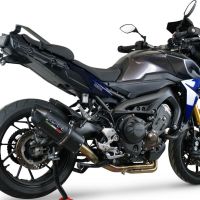 Exhaust compatible with Yamaha FJ-09 Tracer 2015-2020, Furore Nero, Full system exhaust, including removable db killer 