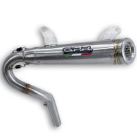 Exhaust compatible with Can Am Outlander 570 L MAX / DPS 2016-2017, Powercone Evo, Slip-on exhaust including link pipe and removable db killer 