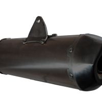 Exhaust compatible with Zontes M 125 2022-2024, Pentaroad Black, Full system exhaust, including removable db killer 
