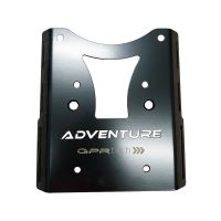 GPR TECH compatible with  Ktm SMT 890 2023/2024 e5 GPR TECH Specific fitting plate Top Case ALPITECH 35 LT compatible with original luggage rack,stainless steel made with 4 anchor points