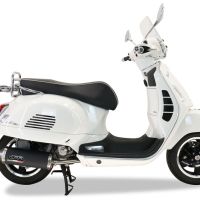 Exhaust compatible with Piaggio Vespa Gts 250 I.E. 2005-2015, Evo4 Road, Full system exhaust, including removable db killer 