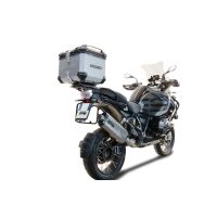 Top case GPR TECH compatible with  Bmw R 1250 Gs Adventure 2019/2020 e4 GPR TECH Top case in aluminum, silver color with specific plate included Capacity 45 LT.