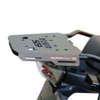 GPR TECH compatible with  Bmw F 850 Gs - Adventure 2018/2020 e4 GPR TECH Specific fitting plate Top Case ALPITECH 35 LT compatible with original luggage rack,stainless steel made with 4 anchor points