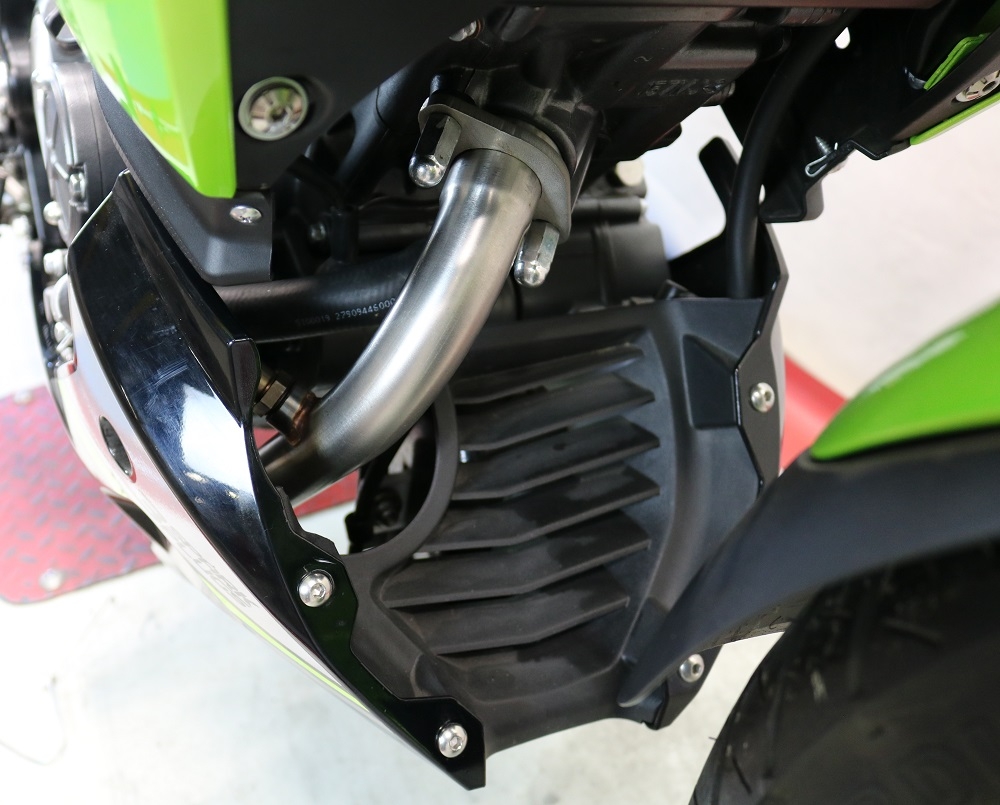 Exhaust compatible with Keeway Rkf 125 2021-2023, Albus Ceramic, Full system exhaust, including removable db killer 
