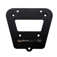 GPR TECH compatible with  Royal Enfield Himalayan 410 2017/2023 GPR TECH Specific fitting plate Top Case ALPITECH 35 LT compatible with original luggage rack,stainless steel made with 4 anchor points