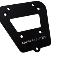 GPR TECH compatible with  Royal Enfield Himalayan 410 2017/2023 GPR TECH Specific fitting plate Top Case ALPITECH 35 LT compatible with original luggage rack,stainless steel made with 4 anchor points