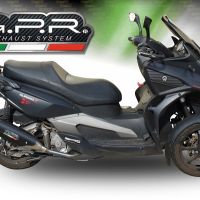 Exhaust compatible with Quadro 350 S 2012-2016, Power Bomb, Silencer exhaust including removable db killer, not EPA-compliant 