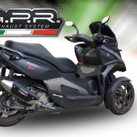 Exhaust compatible with Quadro 350 S 2012-2016, Power Bomb, Silencer exhaust including removable db killer, not EPA-compliant 