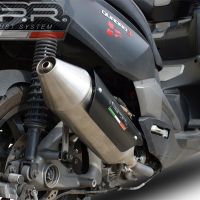 Exhaust compatible with Quadro 350 S 2012-2016, Power Bomb, Silencer exhaust including removable db killer, not EPA-compliant 