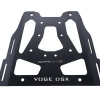 GPR TECH compatible with  Voge 525DSX 2023/2025 e5 GPR TECH Specific fitting plate Top Case ALPITECH 35 LT compatible with original luggage rack,stainless steel made with 4 anchor points