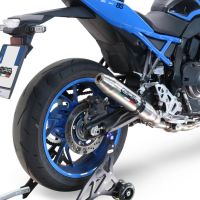 Exhaust compatible with Suzuki Gsx-8R 2022-2024, Deeptone Inox, Full system exhaust, including removable db killer 