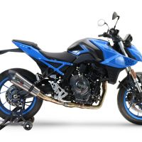 GPR exhaust compatible with  Suzuki Gsx-8R 2022-2024, New Grand Prix Evo Titanium, Full system exhaust, including removable db killer 
