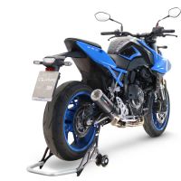 Exhaust compatible with Suzuki Gsx-8R 2022-2024, M3 Black Titanium, Full system exhaust, including removable db killer 