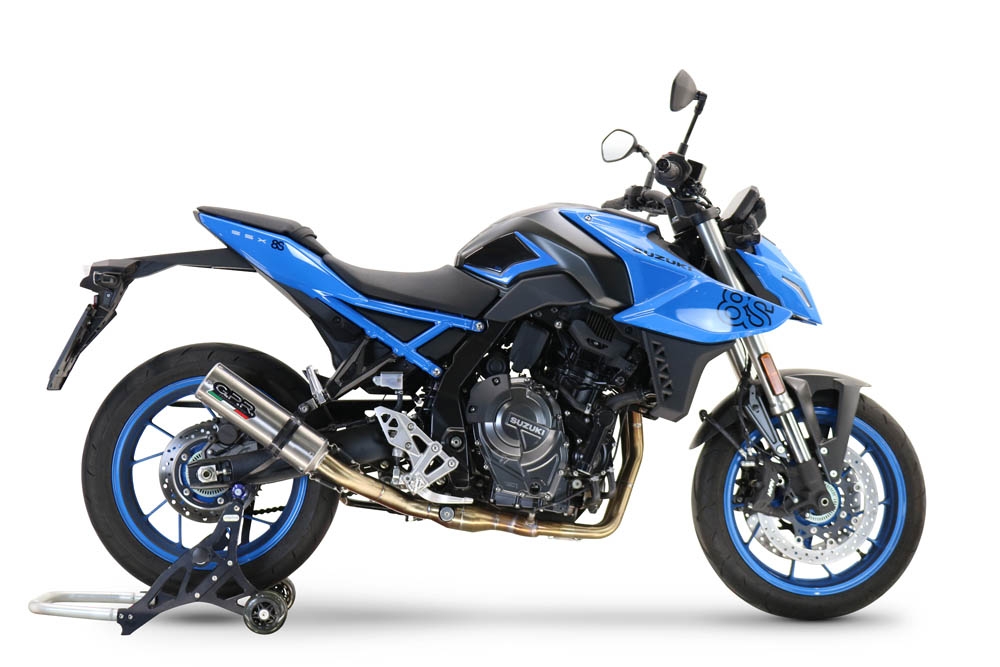 Exhaust compatible with Suzuki Gsx-8S 2022-2024, M3 Inox , Full system exhaust, including removable db killer 