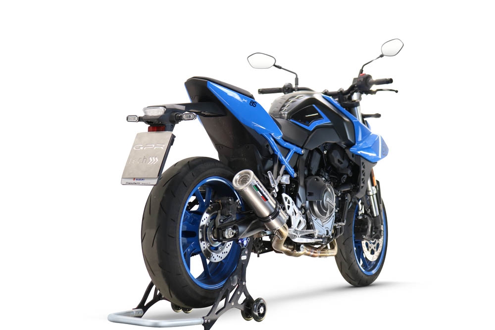 Exhaust compatible with Suzuki Gsx-8S 2022-2024, M3 Inox , Full system exhaust, including removable db killer 