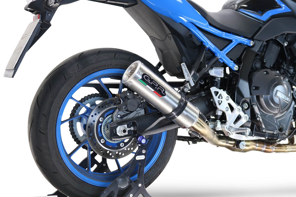 Exhaust compatible with Suzuki Gsx-8S 2022-2024, M3 Inox , Full system exhaust, including removable db killer 