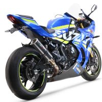 Exhaust compatible with Suzuki GSX-R1000 R 2021-2025, M3 Poppy , Slip-on exhaust including link pipe 