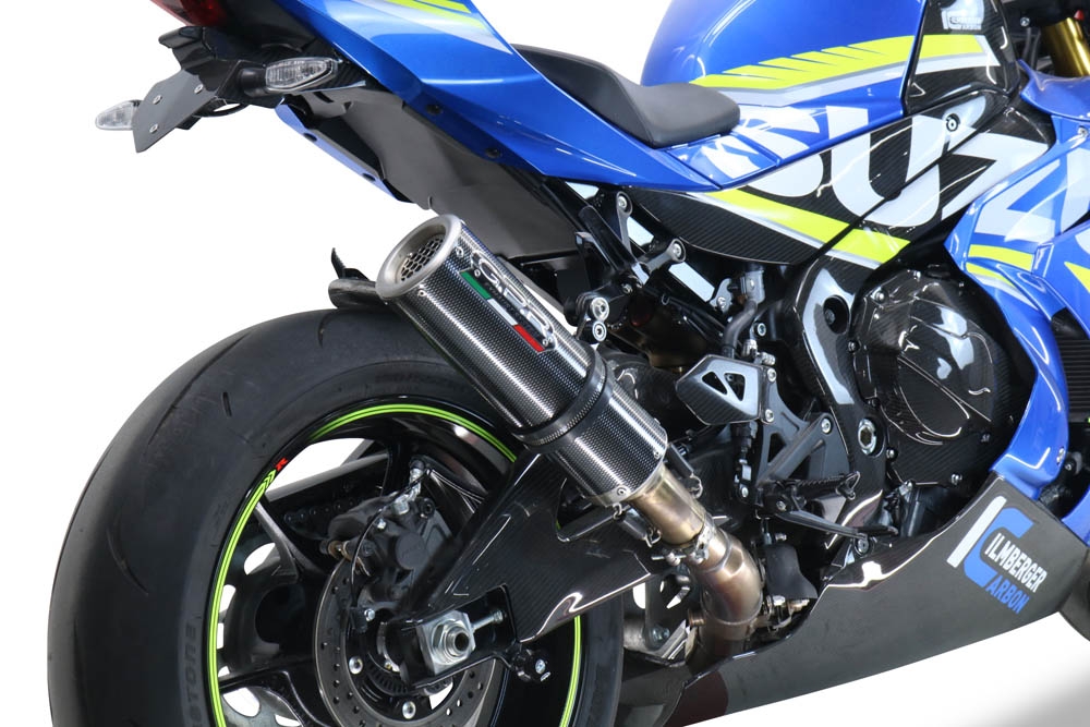 Exhaust compatible with Suzuki GSX-R1000 R 2021-2025, M3 Poppy , Slip-on exhaust including link pipe 