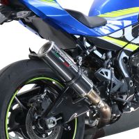 Exhaust compatible with Suzuki GSX-R1000 R 2021-2025, M3 Poppy , Slip-on exhaust including link pipe 
