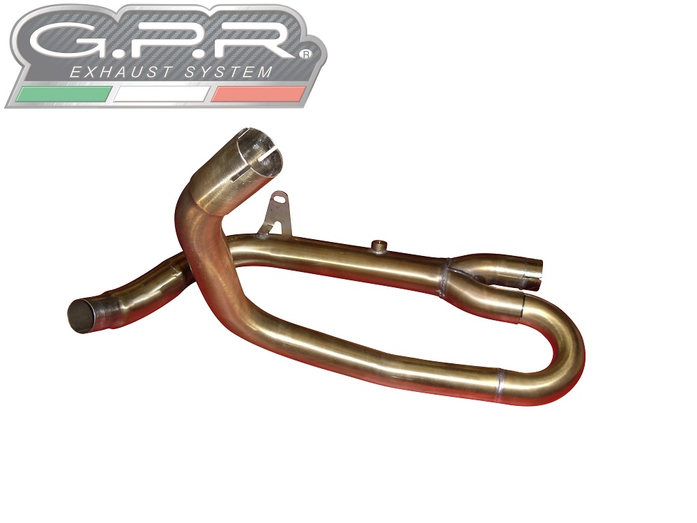Exhaust compatible with Suzuki SV650 / SV650 ABS 2016-2020, Albus Evo4, Slip-on exhaust including removable db killer and link pipe, EPA-compliant 