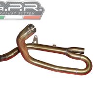 Exhaust compatible with Suzuki SV650 / SV650 ABS 2016-2020, Albus Evo4, Slip-on exhaust including removable db killer and link pipe, EPA-compliant 