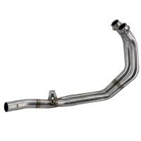 Exhaust compatible with Yamaha Tenere 700 2021-2024, Decatalizzatore + Paracoppa Titanio, Decat pipe more titanium skid plate 