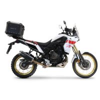 Top case GPR TECH compatible with  Yamaha Tenere 700 2019/2020 e4 GPR TECH Top case in aluminum, silver color, including roof rack and specific plate Capacity 45 LT.