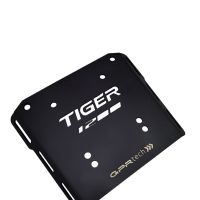 GPR TECH compatible with  Triumph Tiger 1200 explorer 2017/2021 e4 GPR TECH SPECIFIC TITANIUM PLATE TOP CASE-ALPITECH 35/55 LT compatible with original luggage rack,titanium made with 4 anchor points