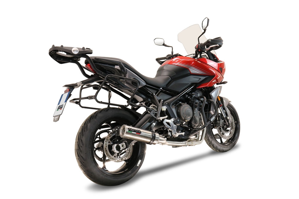 Exhaust compatible with Triumph Tiger Sport 660 2022-2024, M3 Inox , Full system exhaust, including removable db killer 