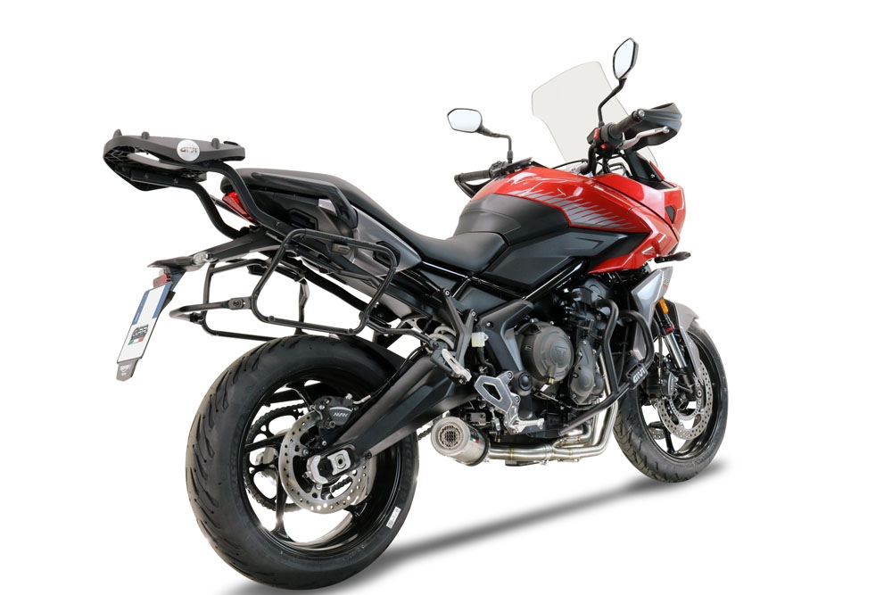 Exhaust compatible with Triumph Tiger Sport 660 2022-2024, M3 Inox , Full system exhaust, including removable db killer 
