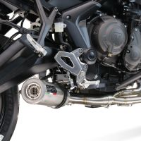 Exhaust compatible with Triumph Tiger Sport 660 2022-2024, M3 Inox , Full system exhaust, including removable db killer 