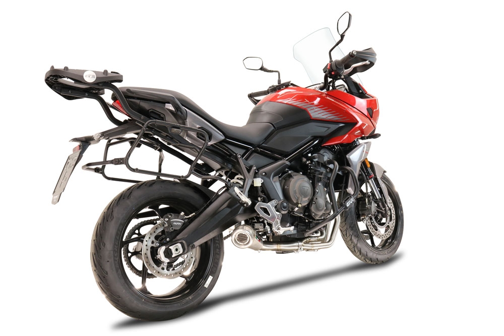 Exhaust compatible with Triumph Tiger Sport 660 2022-2024, Powercone Evo, Full system exhaust, including removable db killer 