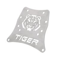 GPR TECH compatible with  Triumph Tiger 1200 Gt - Rally 2022/2024 e5 GPR TECH SPECIFIC TITANIUM PLATE TOP CASE-ALPITECH 35/55 LT compatible with original luggage rack,titanium made with 4 anchor points
