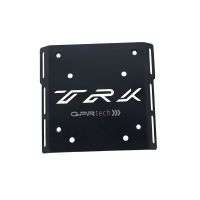 GPR TECH compatible with  Benelli Trk 125 2019/2023 GPR TECH Specific fitting plate Top Case ALPITECH 55 LT compatible with original luggage rack,stainless steel made with 4 anchor points