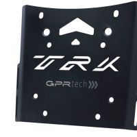 Top case GPR TECH compatible with  Benelli Trk 502 2021/2024 e5 GPR TECH Top case in aluminum, silver color with specific plate included Capacity 55 LT.
