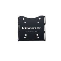 GPR TECH compatible with  Kawasaki Versys-X 300 2017/2021 e4 GPR TECH Specific fitting plate Top Case ALPITECH 35 LT compatible with original luggage rack,stainless steel made with 4 anchor points
