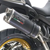 Exhaust compatible with Voge 525DSX 2023-2024, Dual Poppy, Slip-on exhaust including removable db killer and link pipe, EPA-compliant 