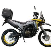 Top case GPR TECH compatible with  Voge 300Rally 2022/2024 e5 GPR TECH Top case in aluminum, black color with specific plate included Capacity 35 LT.