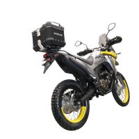 Top case GPR TECH compatible with  Voge 300Rally 2022/2024 e5 GPR TECH Top case in aluminum, black color with specific plate included Capacity 26 LT.